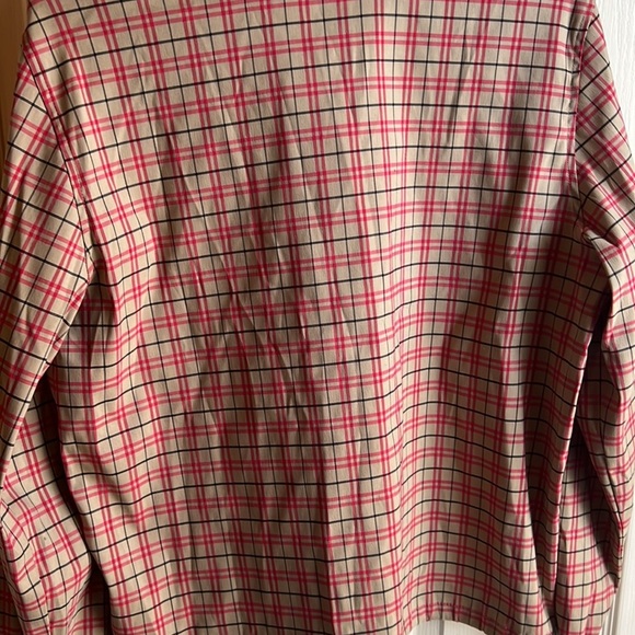 Vintage Red Plaid Pullover Rain Jacket | Size Medium - Picture 7 of 7